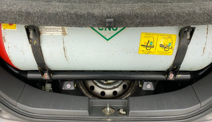 2011 Maruti Wagon R 1.0 LXI CNG, CNG, Manual, 79,167 km, Boot Inside