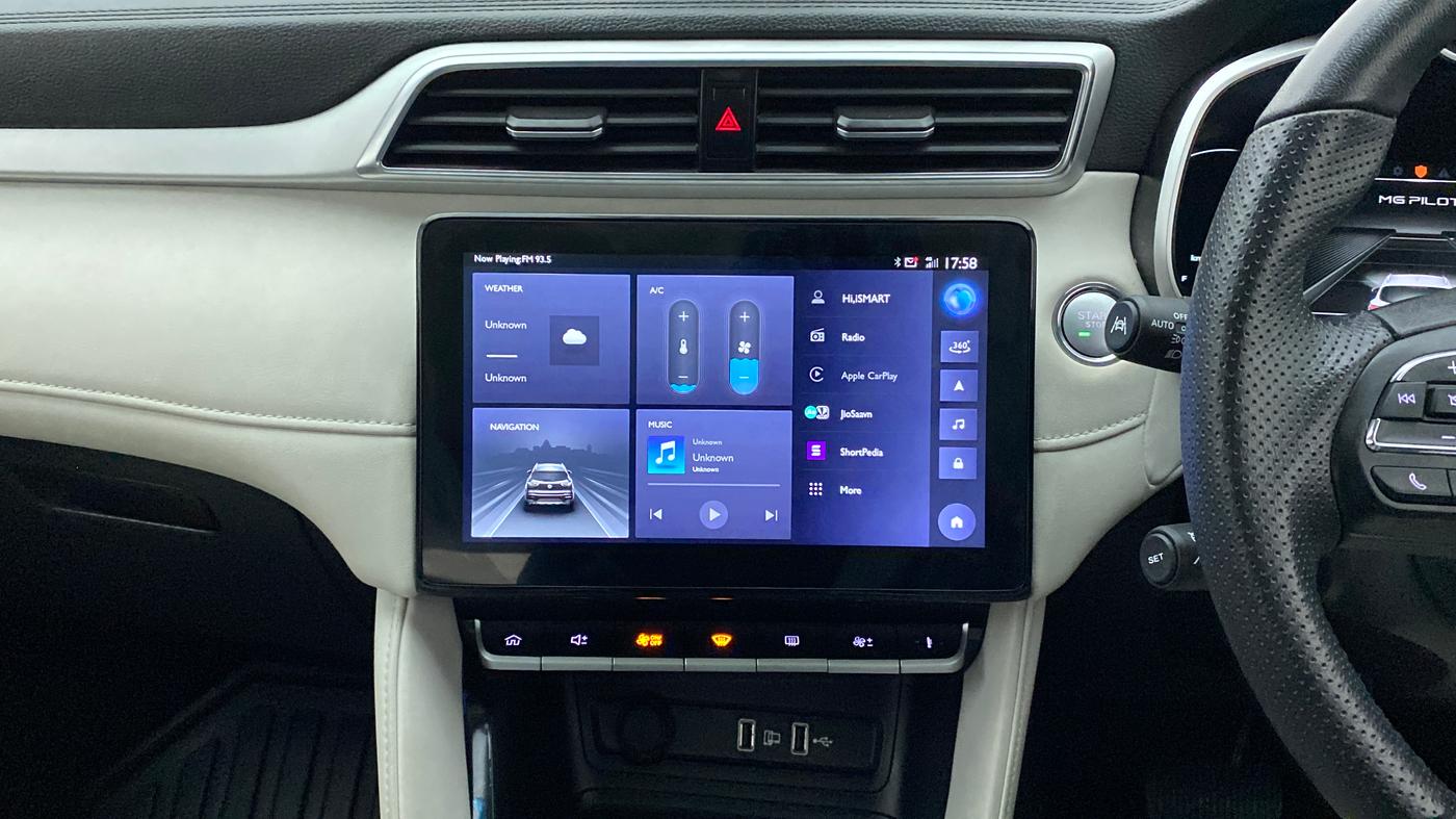 2022 MG ASTOR SAVVY 1.5 CVT IVORY, Petrol, Automatic, 5,302 km, Air Conditioner