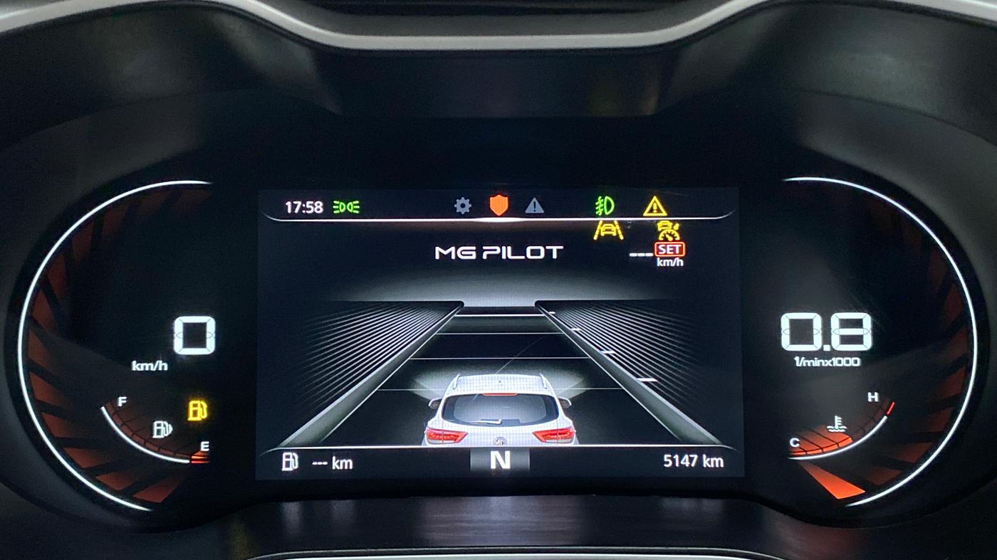 2022 MG ASTOR SAVVY 1.5 CVT IVORY, Petrol, Automatic, 5,302 km, Odometer Image