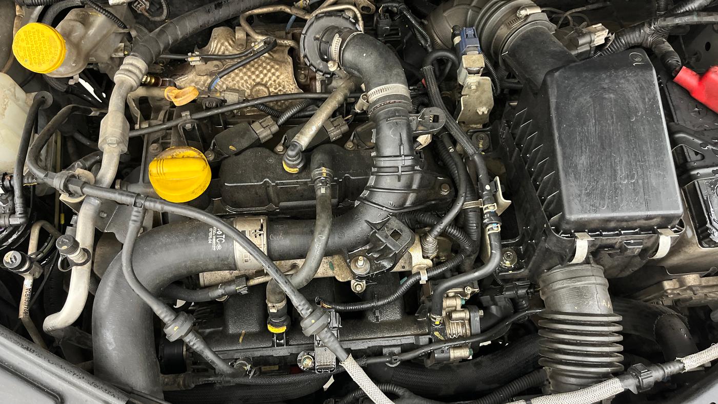 2022 Renault Kiger RXZ TURBO CVT, Petrol, Automatic, 19,065 km, Engine View