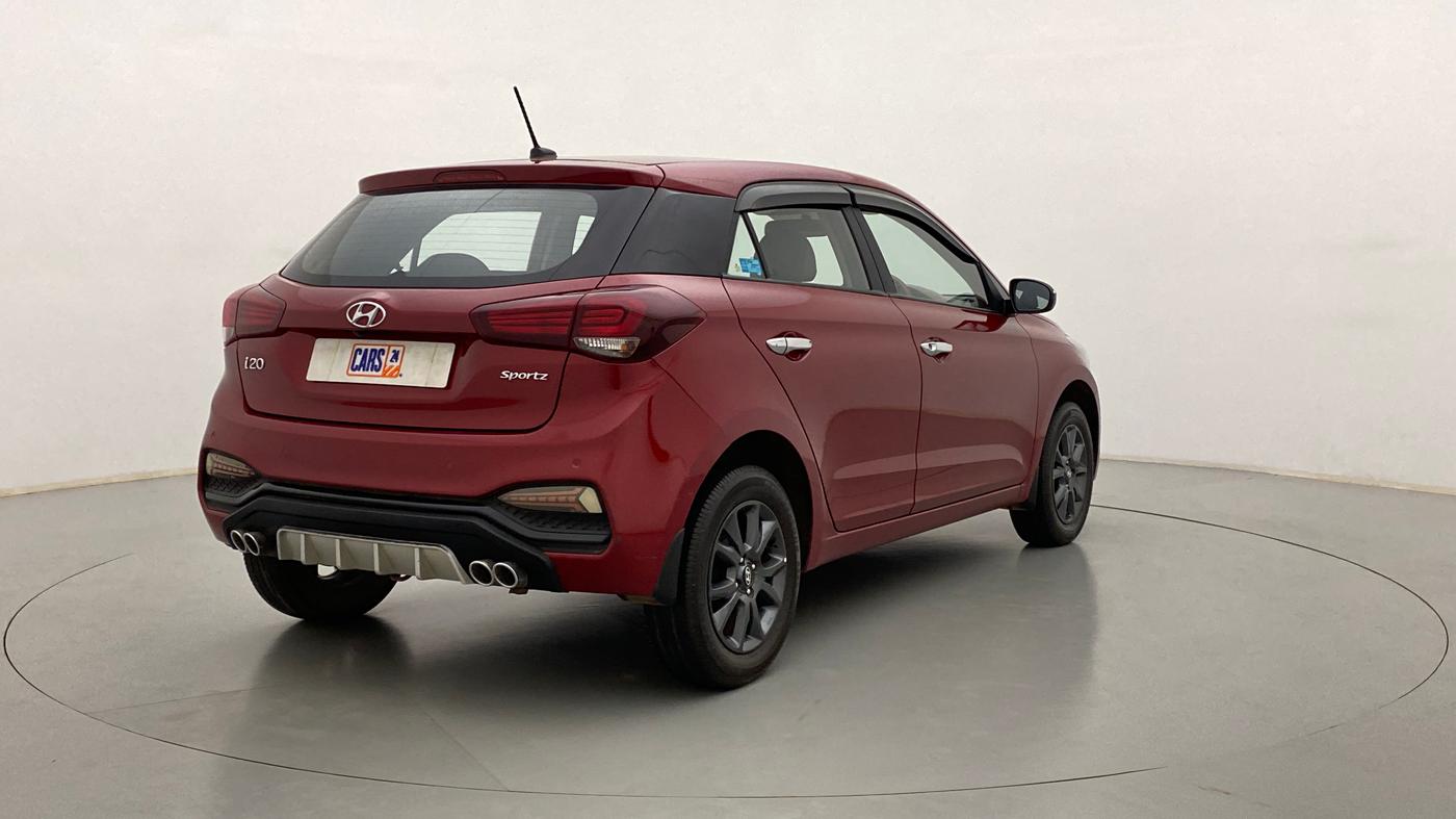 2019 Hyundai Elite i20 1.2 SPORTS PLUS VTVT, Petrol, Manual, 22,208 km, Right Back Diagonal