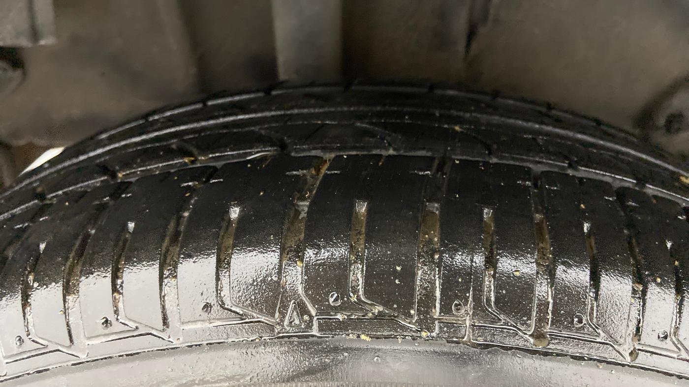 2021 Tata Tiago XT PETROL, Petrol, Manual, 23,466 km, Right Rear Tyre Tread