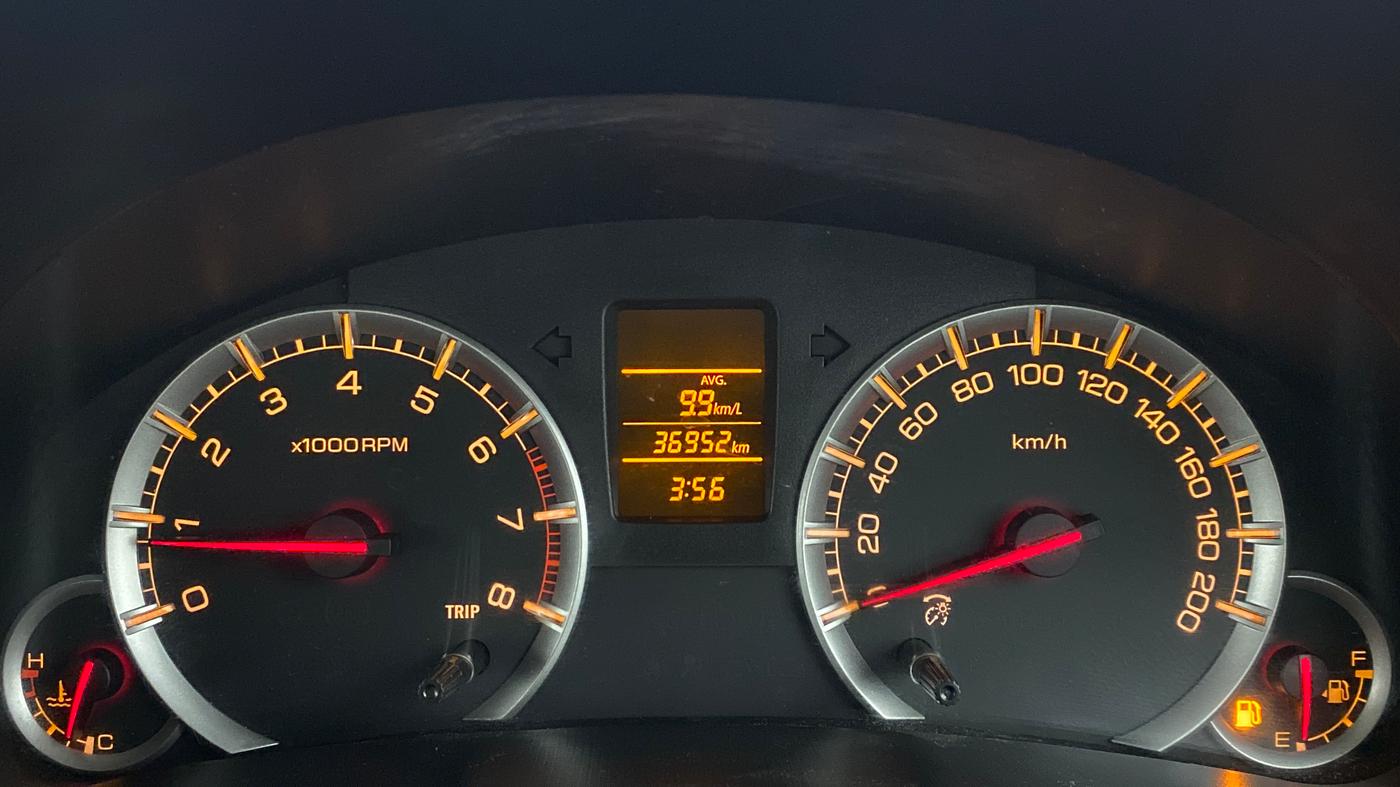 2016 Maruti Swift VXI OPT, Petrol, Manual, 37,214 km, Odometer Image