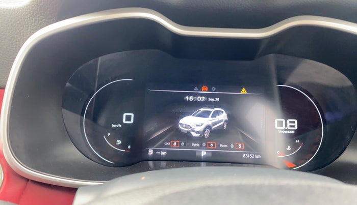 2022 MG ASTOR SAVVY 1.5 CVT S RED, Petrol, Automatic, 83,143 km, Odometer Image