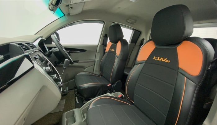 2016 Mahindra Kuv100 K8 5 STR, Petrol, Manual, 16,279 km, Right Side Front Door Cabin