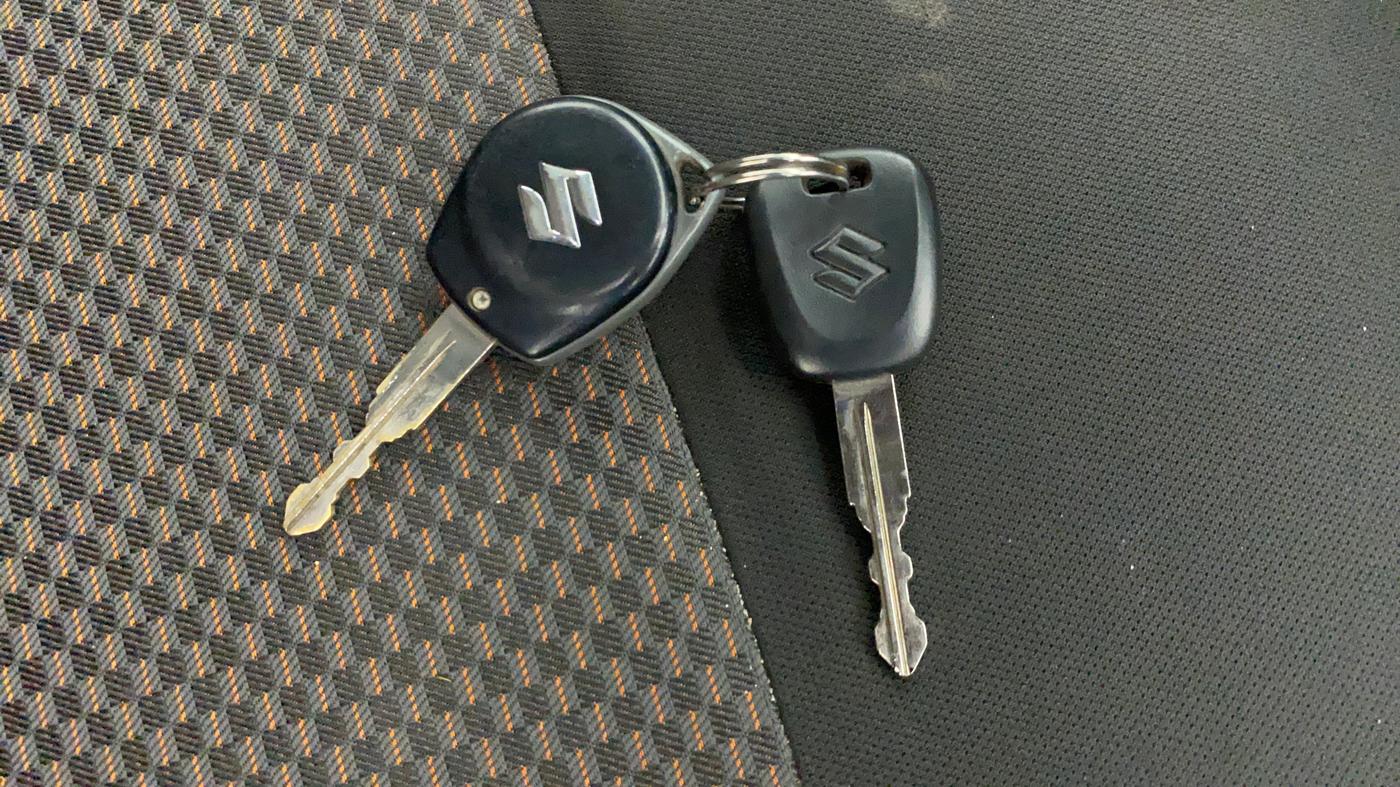 2021 Maruti S PRESSO VXI CNG, CNG, Manual, 32,177 km, Key Close Up