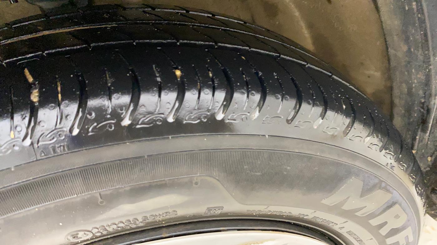 2021 Maruti S PRESSO VXI CNG, CNG, Manual, 32,177 km, Left Front Tyre Tread