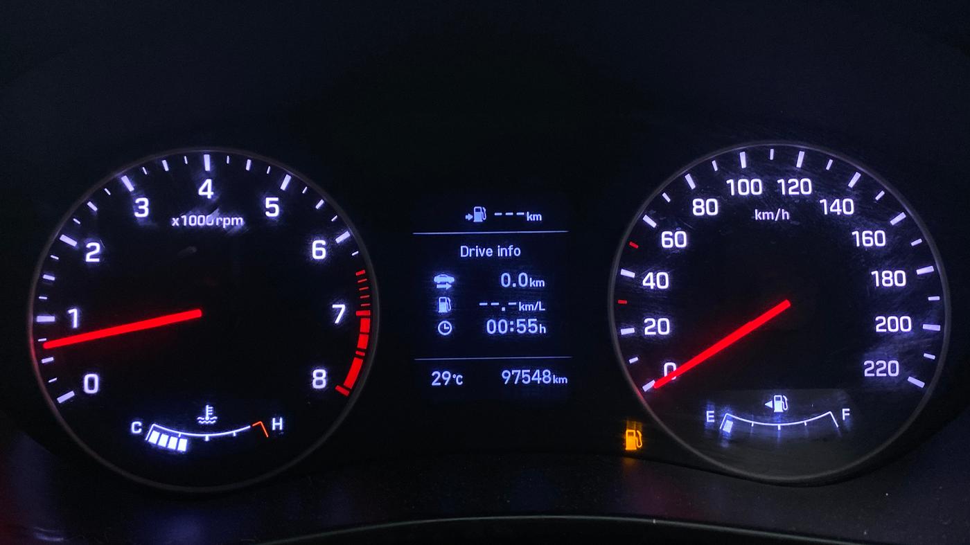 2018 Hyundai Elite i20 ASTA 1.2 (O), Petrol, Manual, 97,740 km, Odometer Image