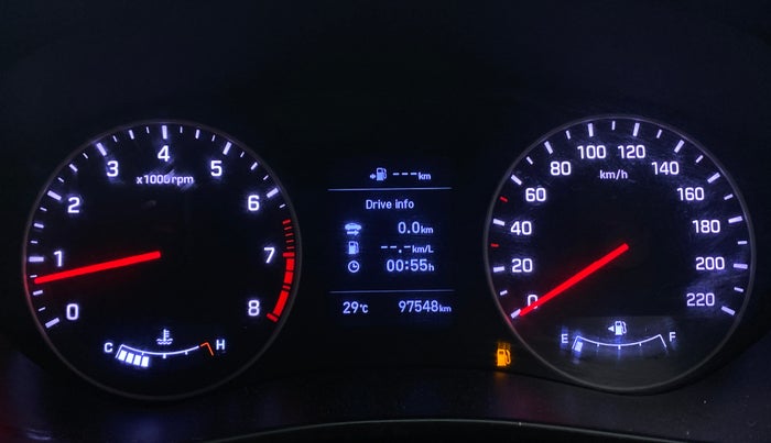 2018 Hyundai Elite i20 ASTA 1.2 (O), Petrol, Manual, 97,740 km, Odometer Image