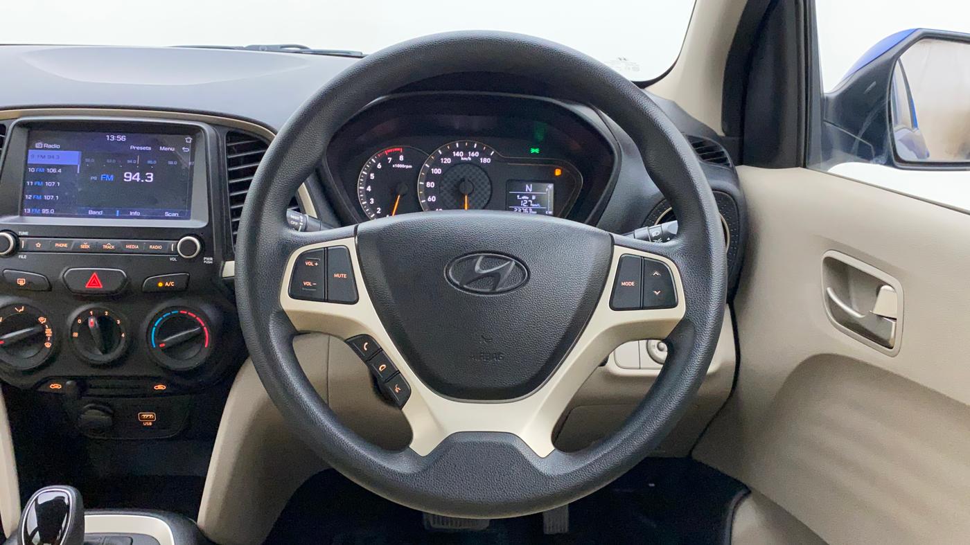 2019 Hyundai NEW SANTRO SPORTZ AMT, Petrol, Automatic, 24,168 km, Steering Wheel Close Up