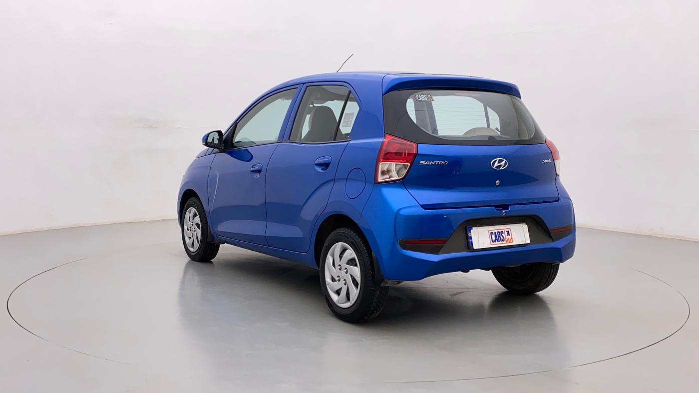 2019 Hyundai NEW SANTRO SPORTZ AMT, Petrol, Automatic, 24,168 km, Left Back Diagonal