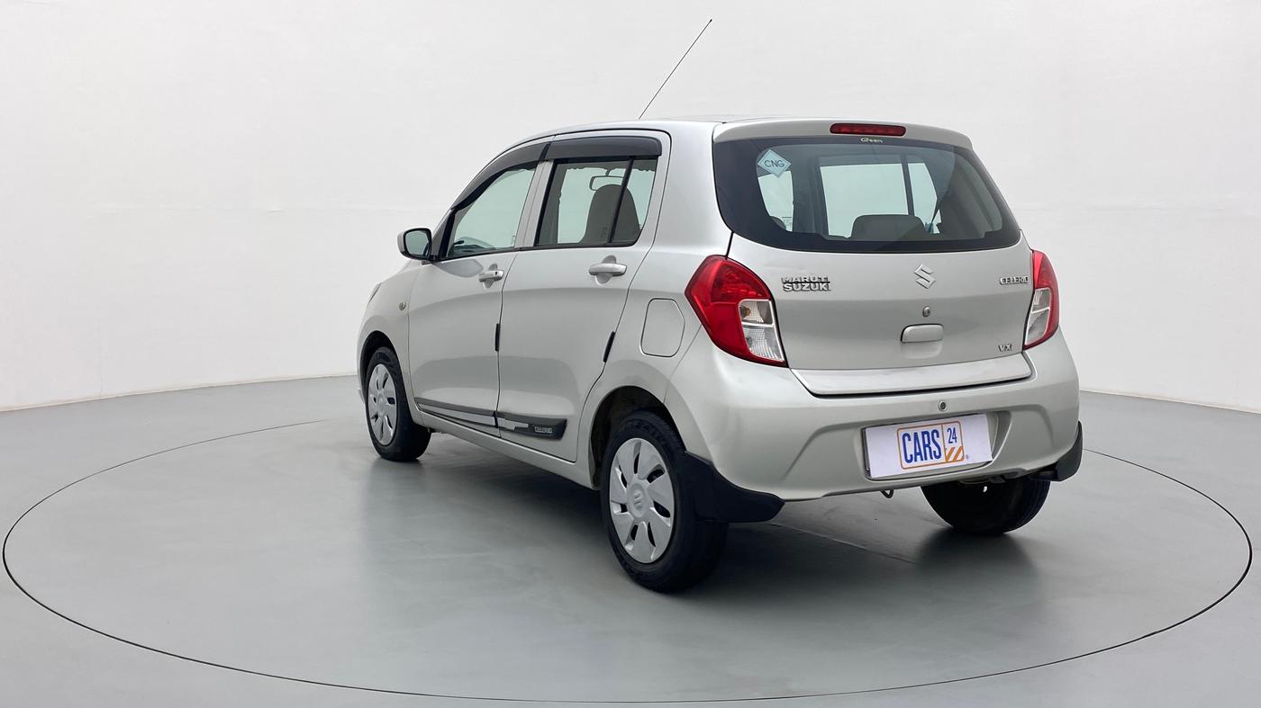2017 Maruti Celerio VXI CNG D, CNG, Manual, 76,442 km, Left Back Diagonal