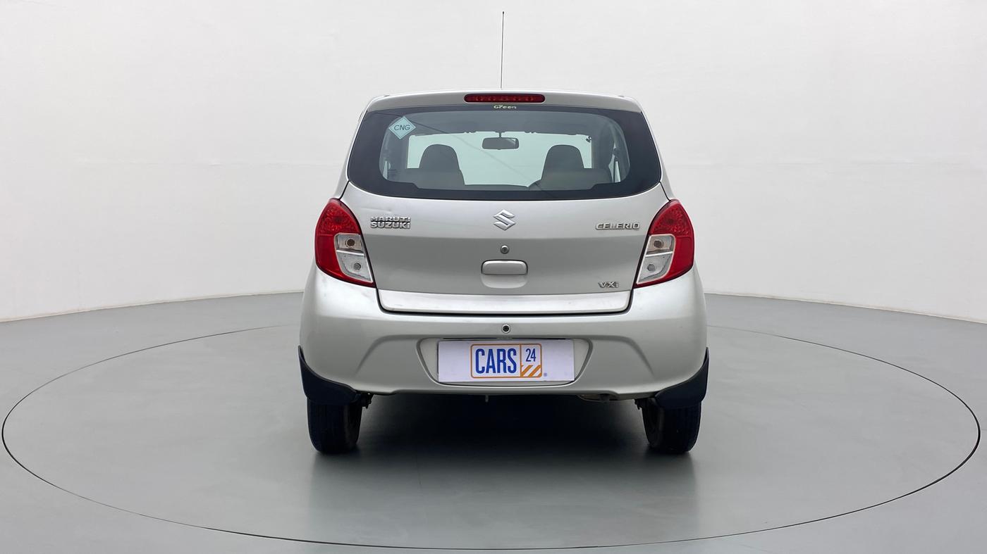 2017 Maruti Celerio VXI CNG D, CNG, Manual, 76,442 km, Back/Rear