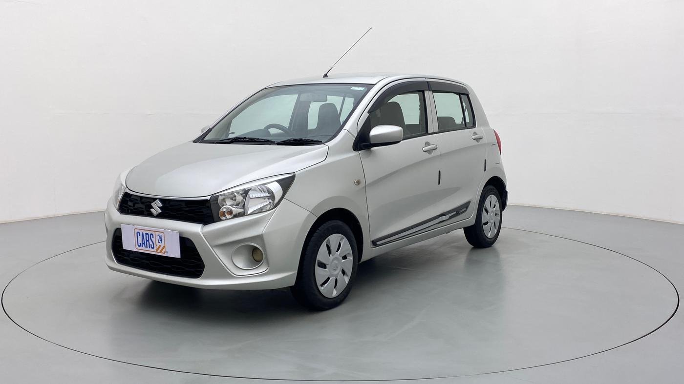 2017 Maruti Celerio VXI CNG D, CNG, Manual, 76,442 km, Left Front Diagonal