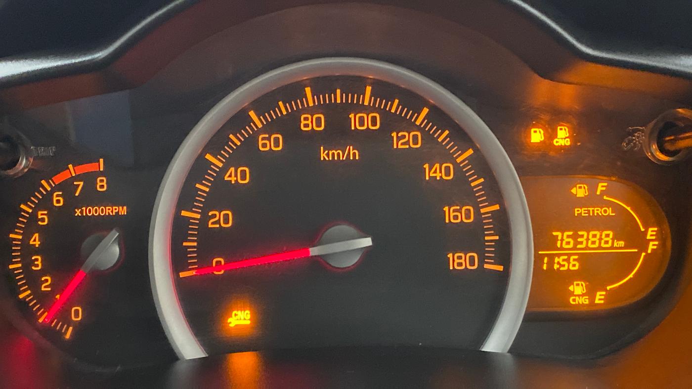 2017 Maruti Celerio VXI CNG D, CNG, Manual, 76,442 km, Odometer Image