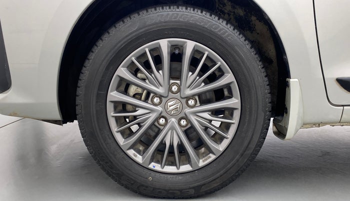 2019 Maruti Ertiga ZXI SMART HYBRID AT, Petrol, Automatic, 30,175 km, Left Front Wheel