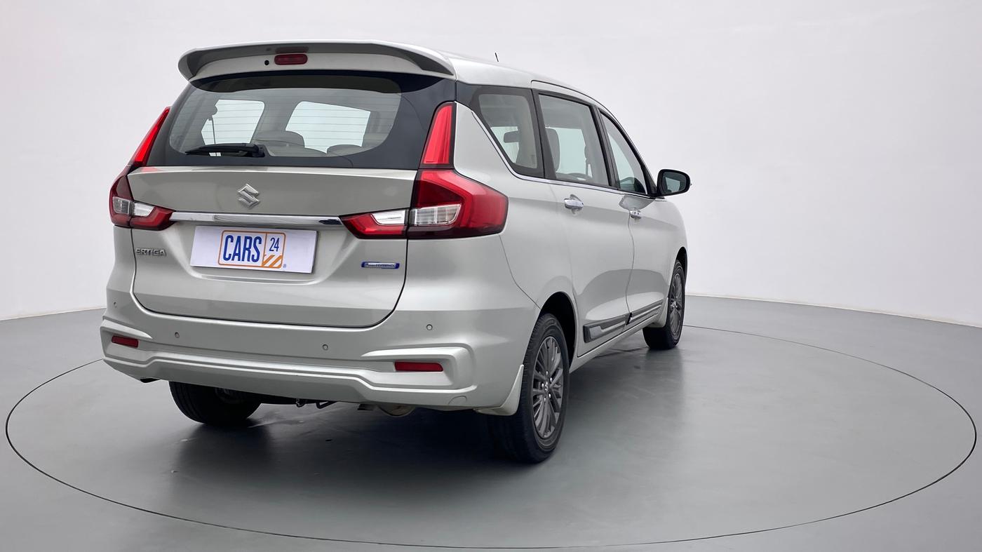 2019 Maruti Ertiga ZXI SMART HYBRID AT, Petrol, Automatic, 30,175 km, Right Back Diagonal