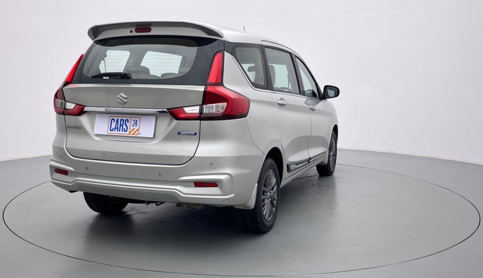 2019 Maruti Ertiga ZXI SMART HYBRID AT, Petrol, Automatic, 30,175 km, Right Back Diagonal