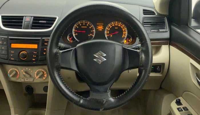 2012 Maruti Swift Dzire VXI, CNG, Manual, 59,817 km, Steering Wheel Close Up