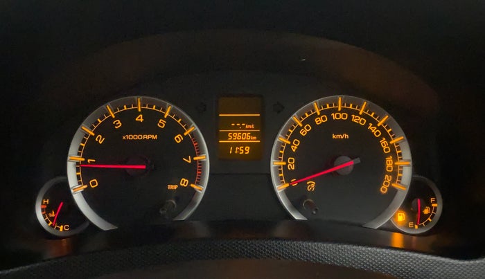 2012 Maruti Swift Dzire VXI, CNG, Manual, 59,817 km, Odometer Image