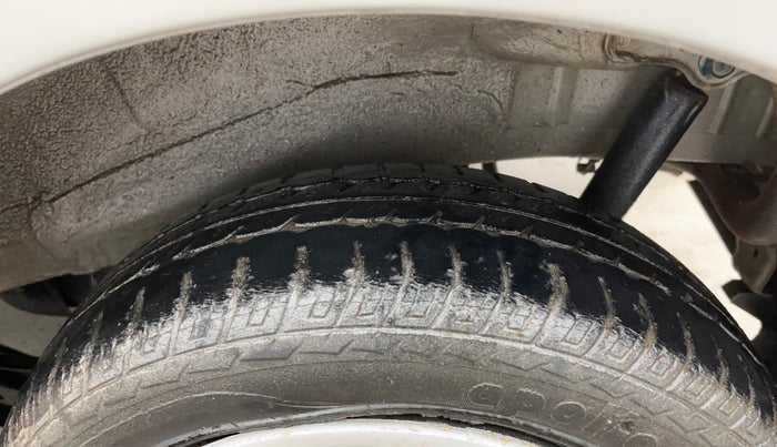 2018 Maruti Wagon R 1.0 VXI, Petrol, Manual, 35,511 km, Left Rear Tyre Tread