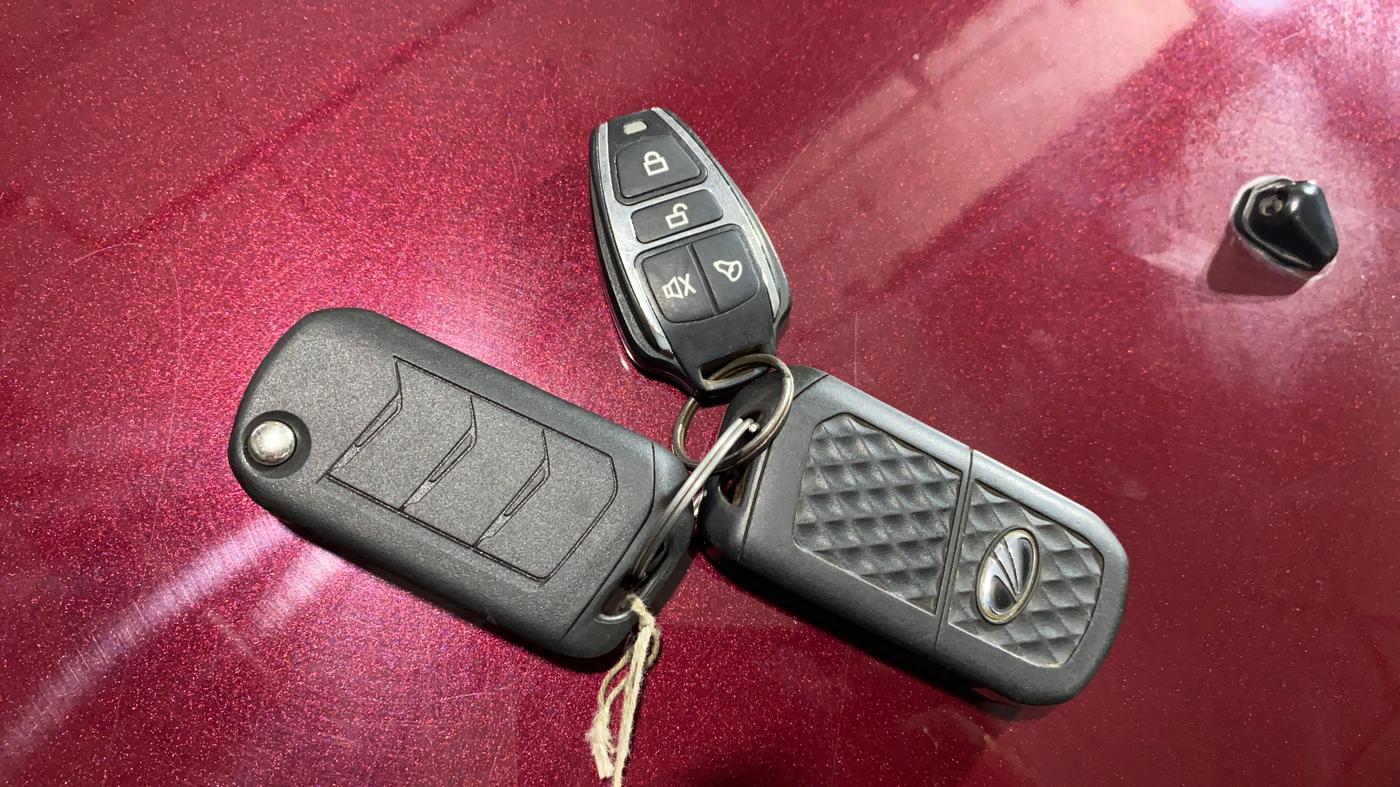 2019 Mahindra MARAZZO M4 8 STR, Diesel, Manual, 85,426 km, Key Close Up