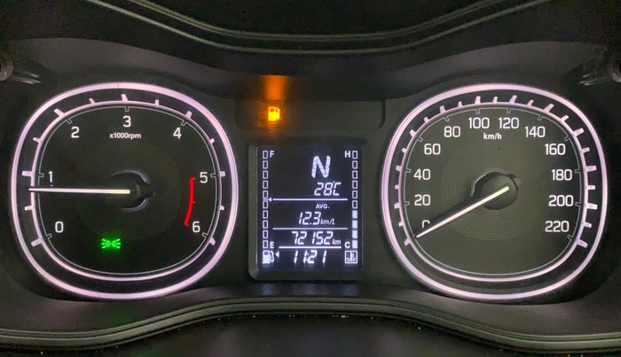 2018 Maruti Vitara Brezza ZDI PLUS AT DUAL TONE, Diesel, Automatic, 72,152 km, Odometer Image