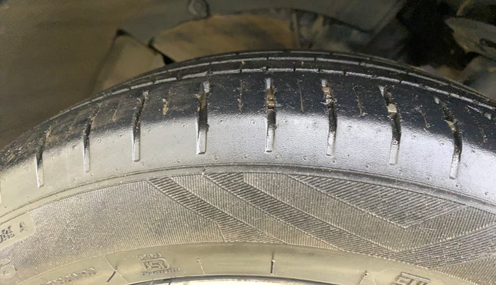 2023 Maruti Baleno ALPHA 1.2 AGS, Petrol, Automatic, 57,137 km, Left Front Tyre Tread