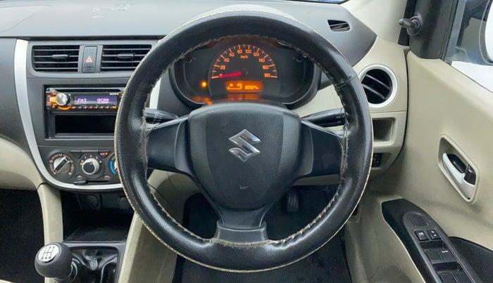 2014 Maruti Celerio VXI, Petrol, Manual, 80,924 km, Steering Wheel Close Up