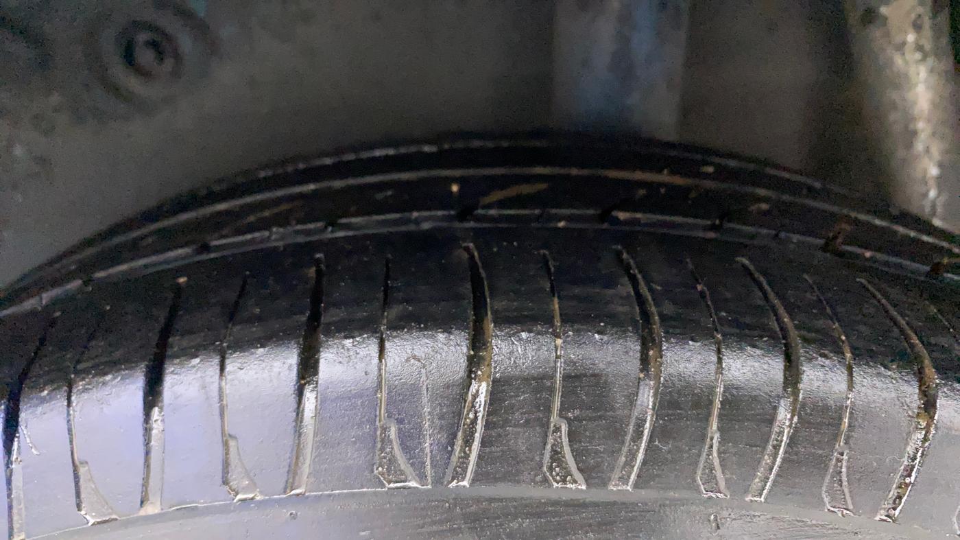 2014 Maruti Celerio VXI, Petrol, Manual, 80,924 km, Left Rear Tyre Tread