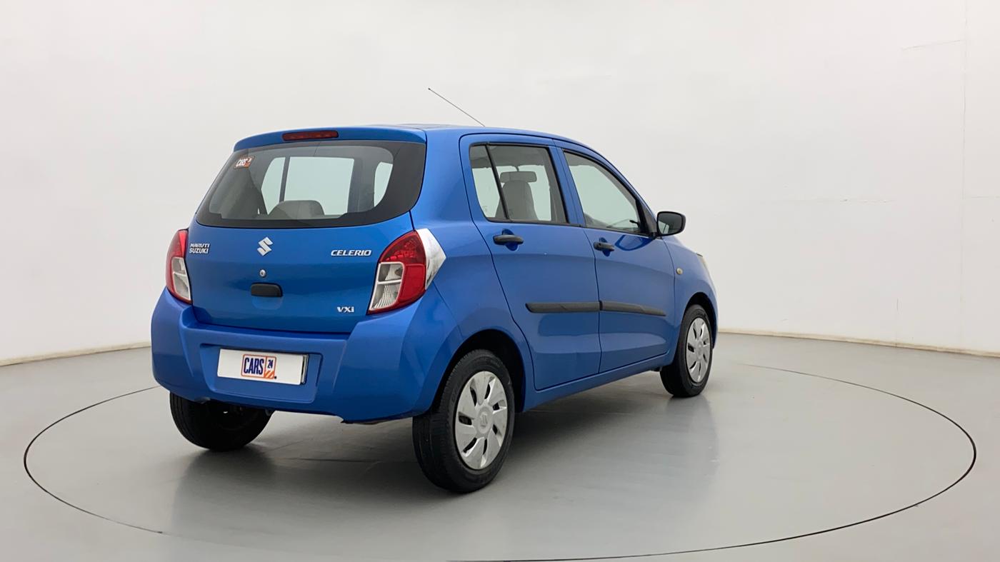 2014 Maruti Celerio VXI, Petrol, Manual, 80,924 km, Right Back Diagonal
