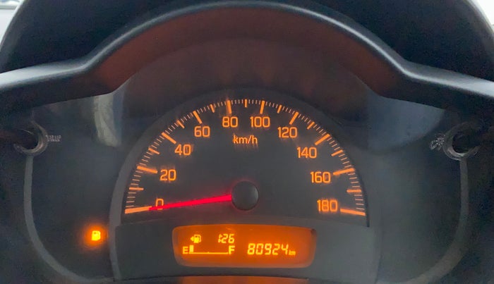 2014 Maruti Celerio VXI, Petrol, Manual, 80,924 km, Odometer Image