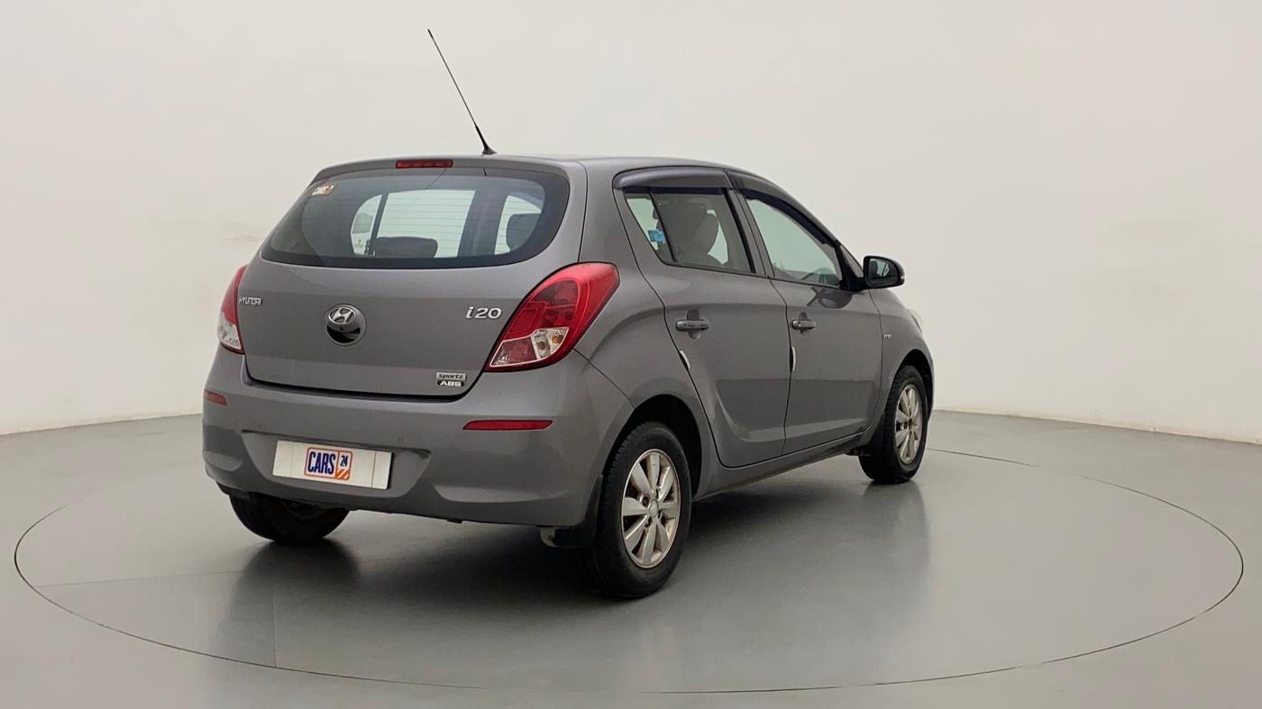 2014 Hyundai i20 SPORTZ 1.2, Petrol, Manual, 57,848 km, Right Back Diagonal