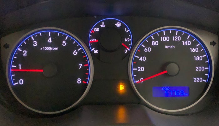 2014 Hyundai i20 SPORTZ 1.2, Petrol, Manual, 57,848 km, Odometer Image