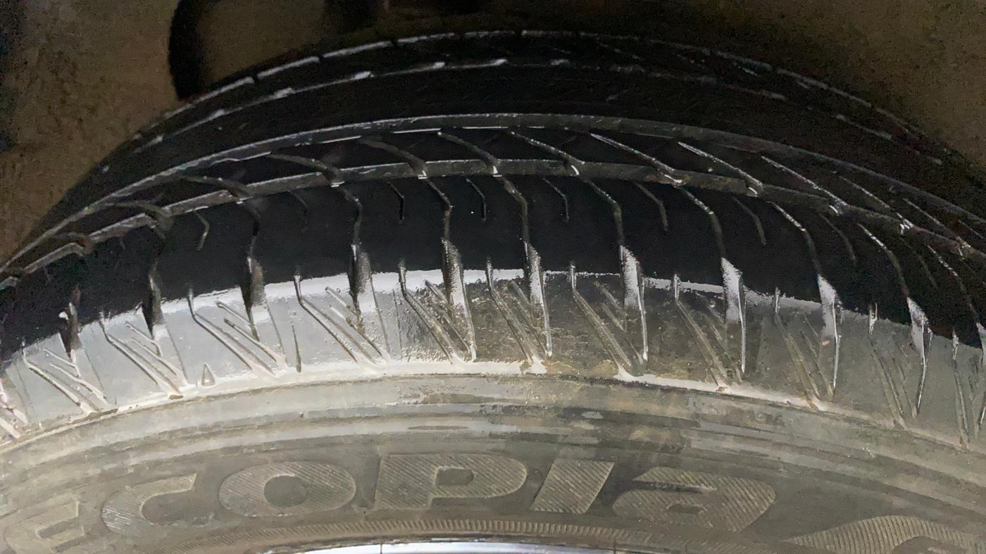 2023 Tata Safari XZA PLUS O DARK EDITION, Diesel, Automatic, 34,367 km, Left Rear Tyre Tread