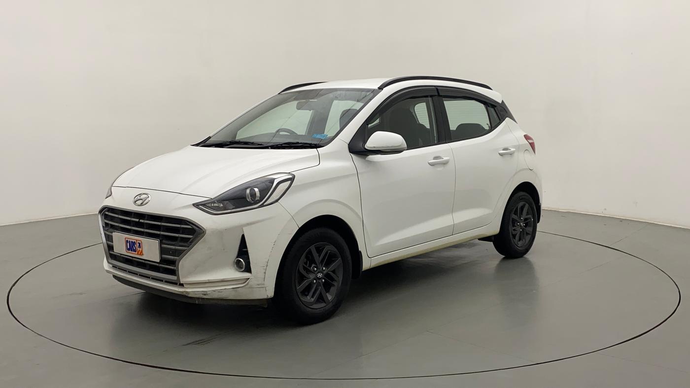 2020 Hyundai GRAND I10 NIOS SPORTZ AMT 1.2 KAPPA VTVT, Petrol, Automatic, 40,882 km, Left Front Diagonal