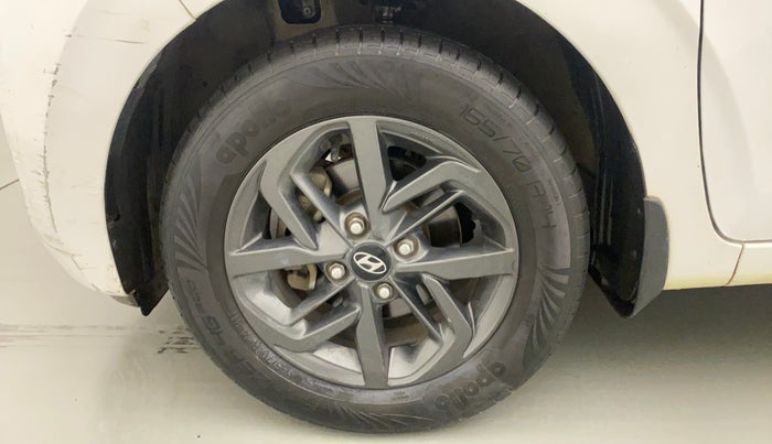 2020 Hyundai GRAND I10 NIOS SPORTZ AMT 1.2 KAPPA VTVT, Petrol, Automatic, 40,882 km, Left Front Wheel