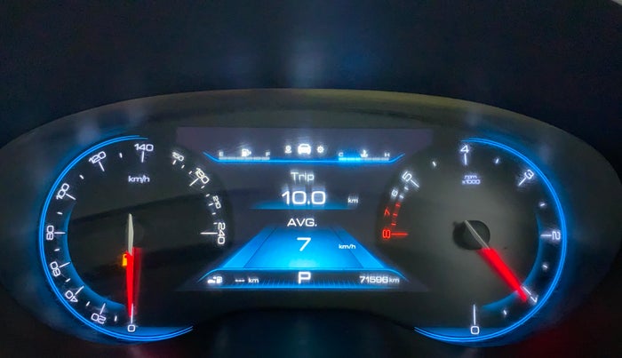 2020 MG HECTOR SHARP 1.5 DCT PETROL, Petrol, Automatic, 71,593 km, Odometer Image