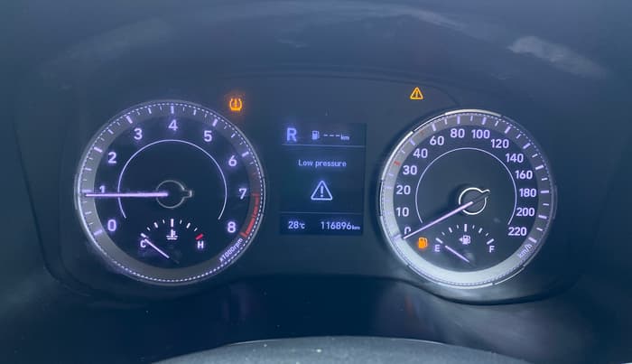 2020 Hyundai VENUE SX 1.0 (O) TURBO, Petrol, Manual, 1,16,800 km, Odometer Image