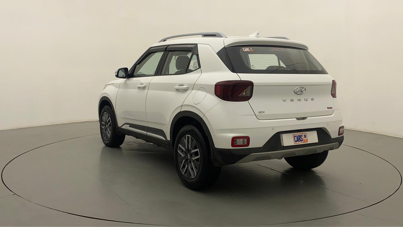 2021 Hyundai VENUE SX 1.0 TURBO IMT, Petrol, Manual, 9,340 km, Left Back Diagonal