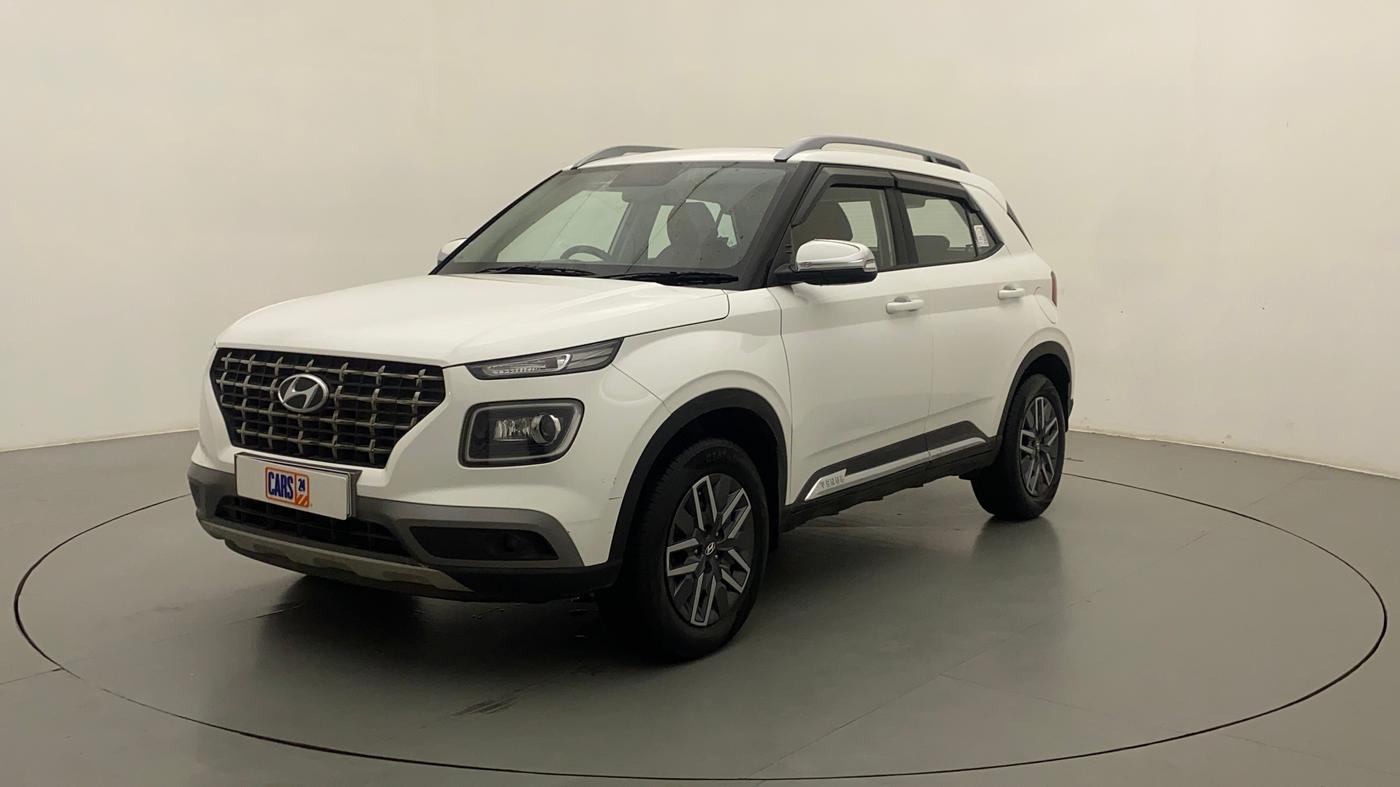2021 Hyundai VENUE SX 1.0 TURBO IMT, Petrol, Manual, 9,340 km, Left Front Diagonal
