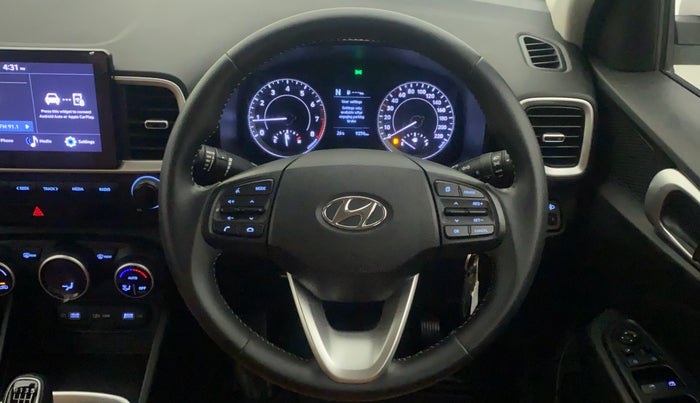 2021 Hyundai VENUE SX 1.0 TURBO IMT, Petrol, Manual, 9,340 km, Steering Wheel Close Up