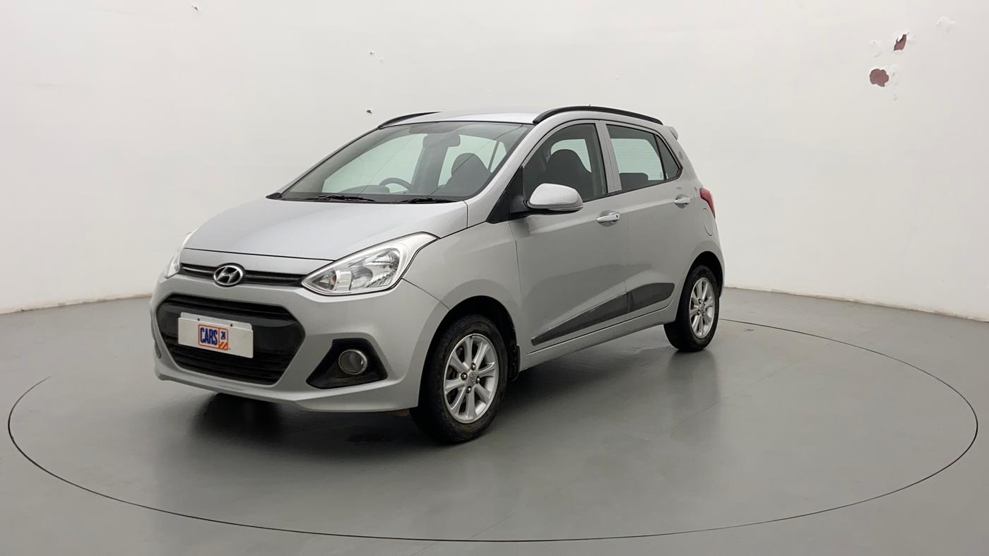 2016 Hyundai Grand i10 ASTA 1.2 KAPPA VTVT, Petrol, Manual, 19,299 km, Left Front Diagonal