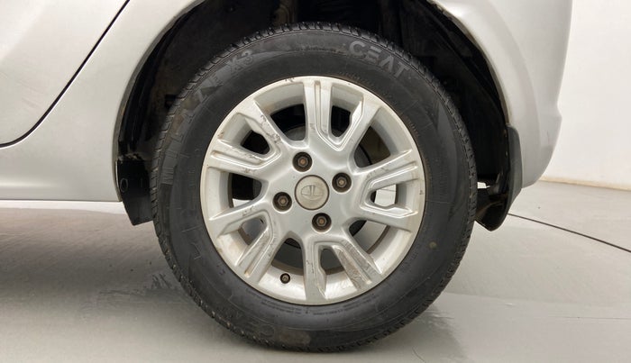 2017 Tata Tiago XZA PETROL, Petrol, Automatic, 86,495 km, Left Rear Wheel