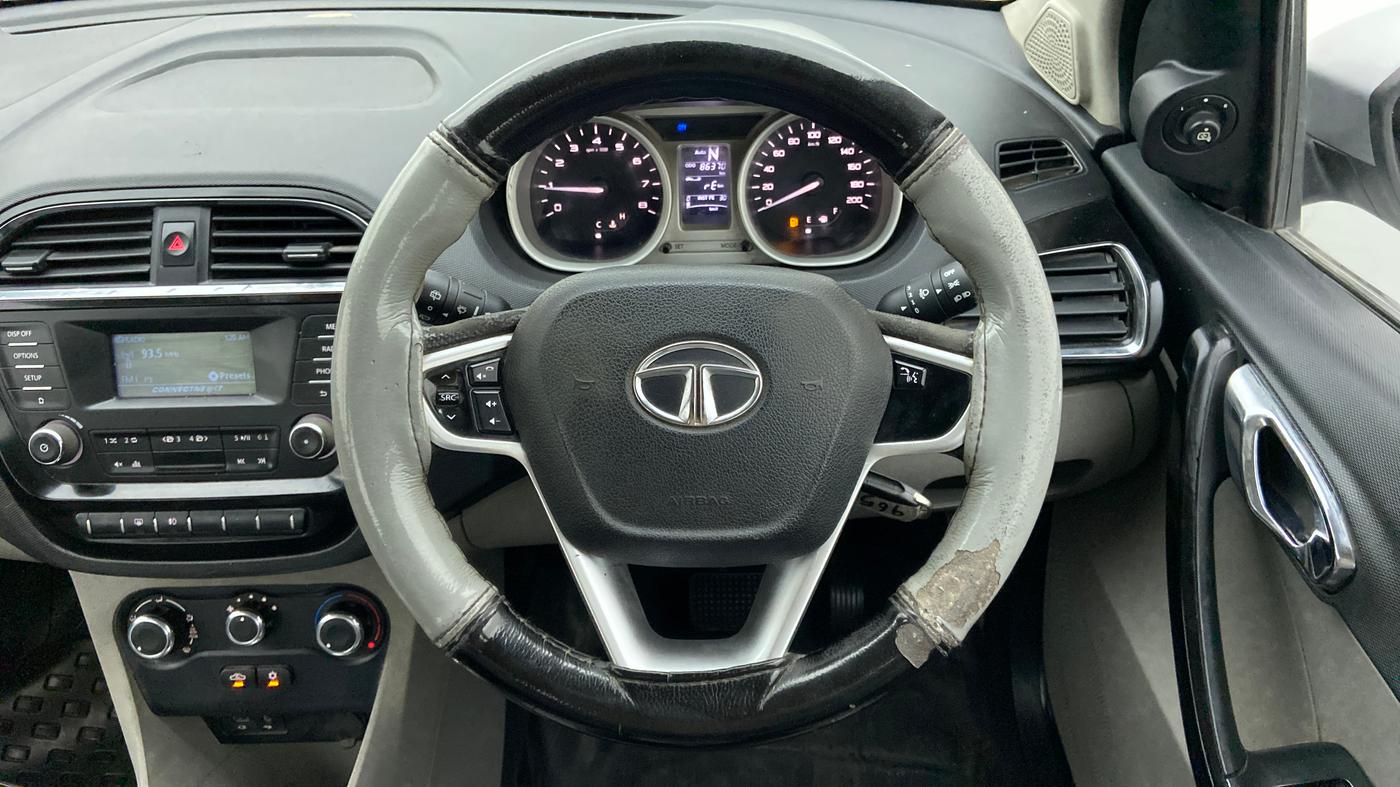 2017 Tata Tiago XZA PETROL, Petrol, Automatic, 86,495 km, Steering Wheel Close Up