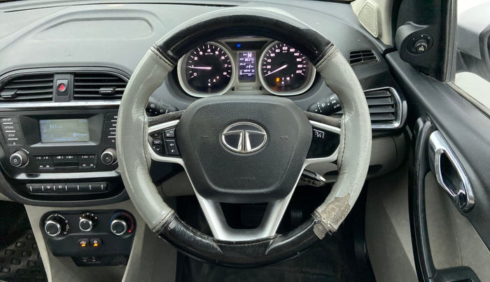 2017 Tata Tiago XZA PETROL, Petrol, Automatic, 86,495 km, Steering Wheel Close Up