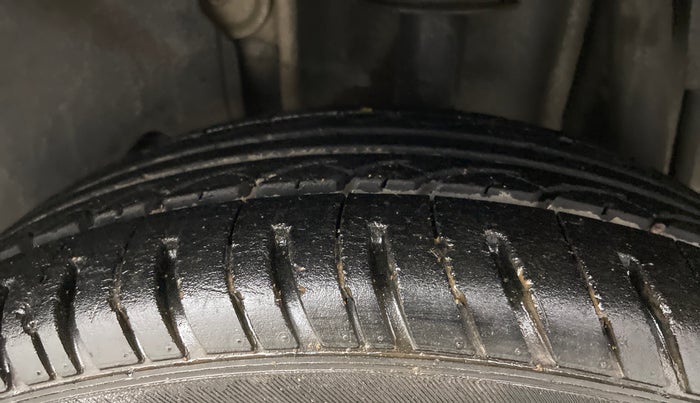 2017 Tata Tiago XZA PETROL, Petrol, Automatic, 86,495 km, Left Rear Tyre Tread