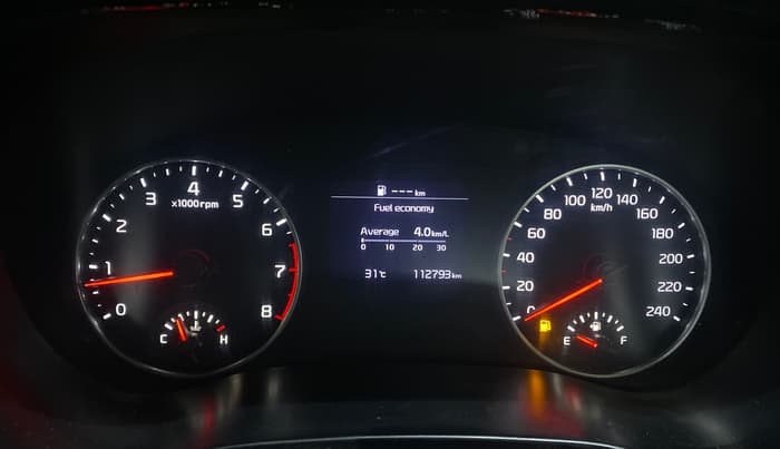 2019 KIA SELTOS GTK 1.4 PETROL, Petrol, Manual, 1,12,787 km, Odometer Image