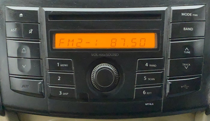 2014 Maruti Swift Dzire VDI, Diesel, Manual, 1,22,688 km, Infotainment System