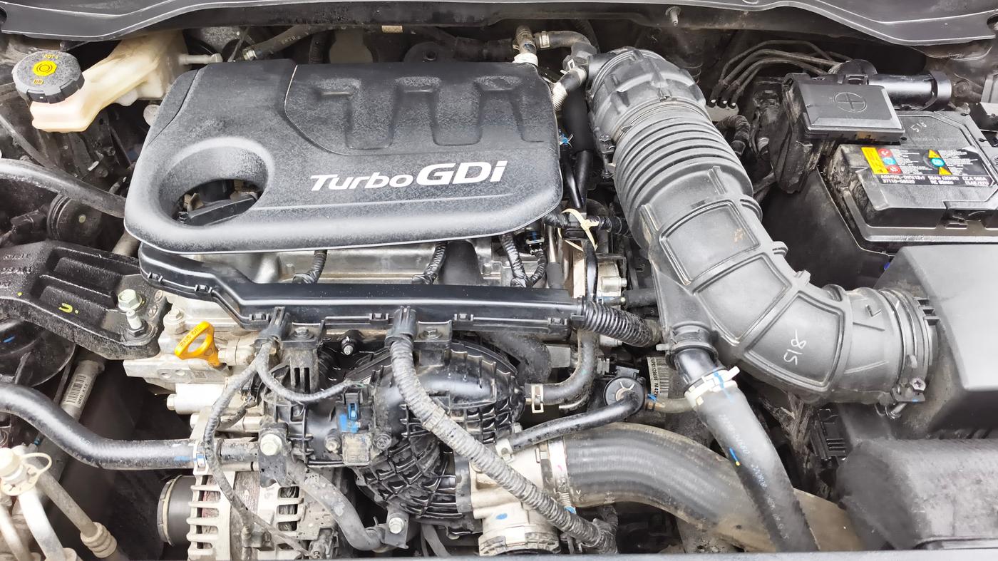2023 Hyundai VENUE SX (O) 1.0 TURBO DCT, Petrol, Automatic, 34,178 km, Engine View
